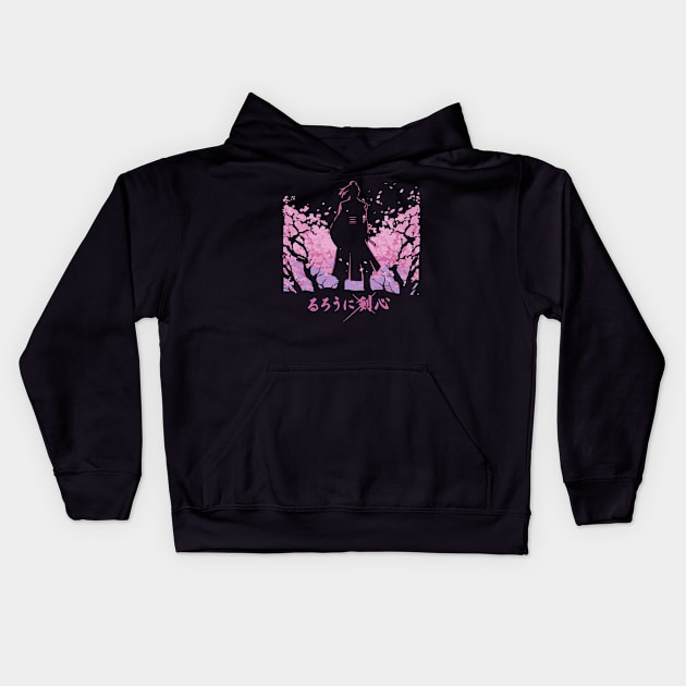 Samurai X Kids Hoodie by DesignedbyWizards